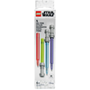 Image de LEGO Star Wars  Stylos à encre gel Sabres laser - Lot de 4 5008814