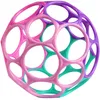 Image de Balle hochet souple rose et violet