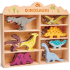 Image de Set animaux en bois Dinosaures