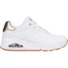 Image de Baskets femme Skechers Uno Golden Air Blanc 36