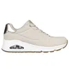 Image de Baskets femme Skechers Uno - Shimmer Away Beige 37