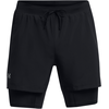 Image de Short 2 en 1 Under Armour Launch 5" Noir XL