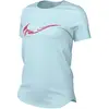 Image de Maillot à motif femme Nike One Dri-FIT Bleu M