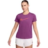 Image de T-shirt femme Nike One Swoosh Rose M