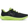 Image de Chaussures de running grade school enfant Under Armour Charged Pursuit 3 Big Logo Noir 38