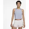 Image de Débardeur court femme Nike AeroSwift Bleu L