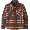 Image de Chemise en flanelle isolante Patagonia Fjord Noir S