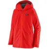 Image de Veste imperméable femme Patagonia Powder Town Rouge S