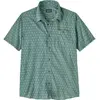 Image de Chemise manches courtes Patagonia Go To Bleu XL