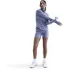 Image de Maillot manches longues 1/4 zip femme Nike Swift Bleu M