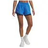 Image de Short 2 en 1 femme Under Armour Fly-By Bleu XL