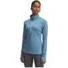 Image de Haut d'entraînement 1/2 zip femme Under Armour Qualifier Bleu XS