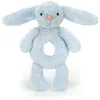 Image de Hochet Bashful Lapin Bleu (18 cm)