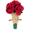 Image de Peluche Amuseable bouquet de Rose (30 cm)