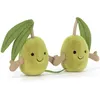 Image de Peluche Amuseable Paire d'Olives (18 cm)