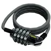 Image de Antivol câble Onguard Terrier Combo 4 120 Cm X 6 Mm Noir TU