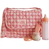 Image de Sac à langer pour poupée avec accessoires Vichy