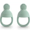 Image de Lot de 2 sucettes grignoteuses en silicone Cambridge blue