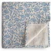 Image de Maxi lange en coton Blue Flowers (120 x 120 cm)