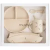 Image de Coffret repas en silicone Bee (4 pièces)
