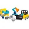 Image de LEGO DUPLO® Les véhicules de chantier 3-en-1 10475