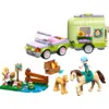 Image de LEGO Friends La remorque du cheval et du poulain 42695