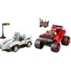 Image de LEGO LEGO® Sonic the Hedgehog  La voiture de Silver contre le Monster Truck de Knuckles 77118