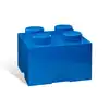 Image de LEGO Autre Brique de rangement 4 tenons - bleu 5006969
