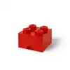 Image de LEGO Autre Brique rouge de rangement à tiroir 4 tenons 5006129