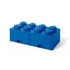 Image de LEGO Autre Brique 8 tenons avec tiroirs - bleu 5006132