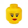 Image de LEGO Autre Petite boîte de rangement - Tête de fille 5006145