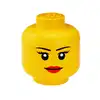 Image de LEGO Autre Grande boîte de rangement - Tête de fille 5006147