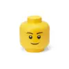 Image de LEGO Autre Boîte de rangement en forme de tête (version garçon) LEGO - Grande 5005528