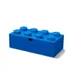 Image de LEGO Autre Brique 8 tenons avec tiroir - bleu 5006143