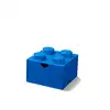 Image de LEGO Autre Brique 4 tenons avec tiroir - bleu 5006141