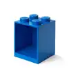 Image de LEGO Autre Étagère en forme de brique à 4 tenons - bleu 5007280