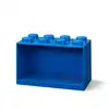 Image de LEGO Autre Étagère en forme de brique à 8 tenons - bleu 5007285