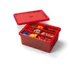 Image de LEGO Autre Boîte de rangement à compartiments - rouge 5009343