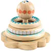 Image de Jeu d'anneaux en bois à empiler BabyHoopi