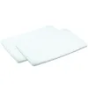 Image de Lot de 2 draps housses nouveau-né blancs pour matelas de lit de voyage 3 en 1 Swift