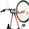 Image de Support de vélo mural pour 1 vélo à crochet fixation guidon Selection P2R Gris TU