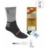 Image de Chaussettes de randonnée coolmax Élémenterre Notos Noir 43