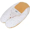 Image de Coussin de grossesse Multirelax éponge jaune pois