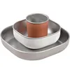 Image de Coffret repas inox terracotta