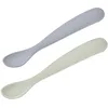 Image de Lot de 2 cuillères silicone 1er âge avec boîte de transport Duo nature