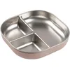 Image de Assiette compartimentée inox Barbe à papa