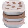Image de Lot de 3 boîtes repas inox multi-usage BigLove (250 ml)