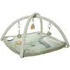 Image de Tapis d'éveil ouatiné soft boa avec arche de jeux vert