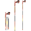 Image de Bâton de trail TSL Trail Carbon 4 Cork Cross Orange 115 cm