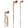 Image de Bâton de trail TSL Trail Carbon 4 Cork Cross (x2) Orange 105 cm